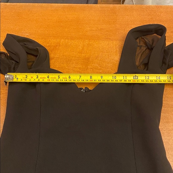 Princess Polly Azar Black long sleeve Sweetheart Cocktail Dress - Picture 8 of 16